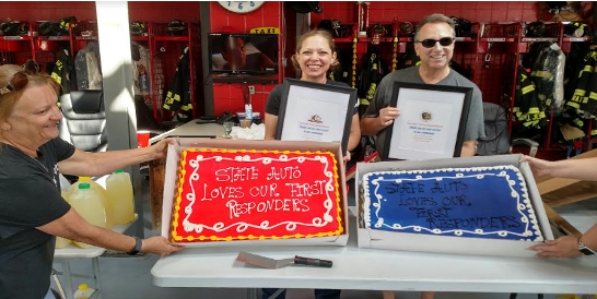 Cake Baking for First Responders