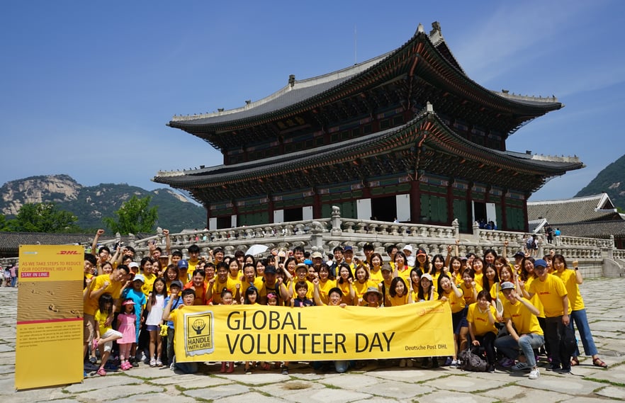 Global volunteer day Korea