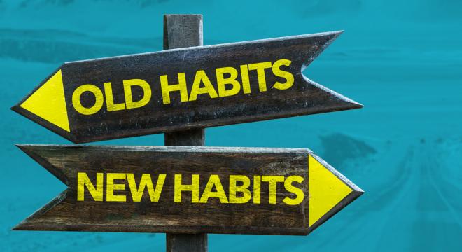 Blog old habits new habits