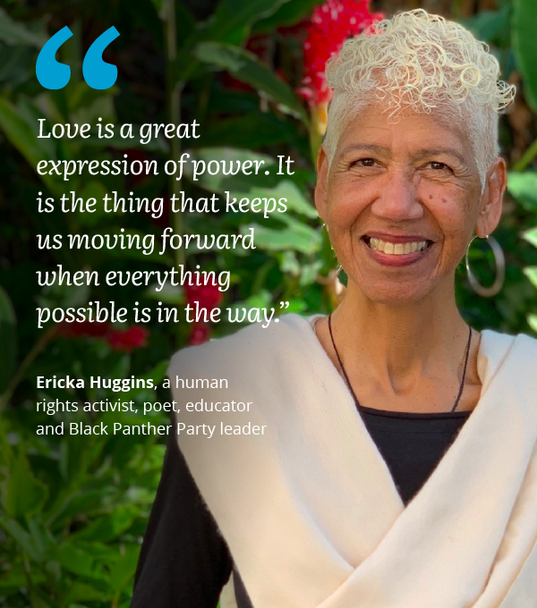 Ericka Huggins Quote
