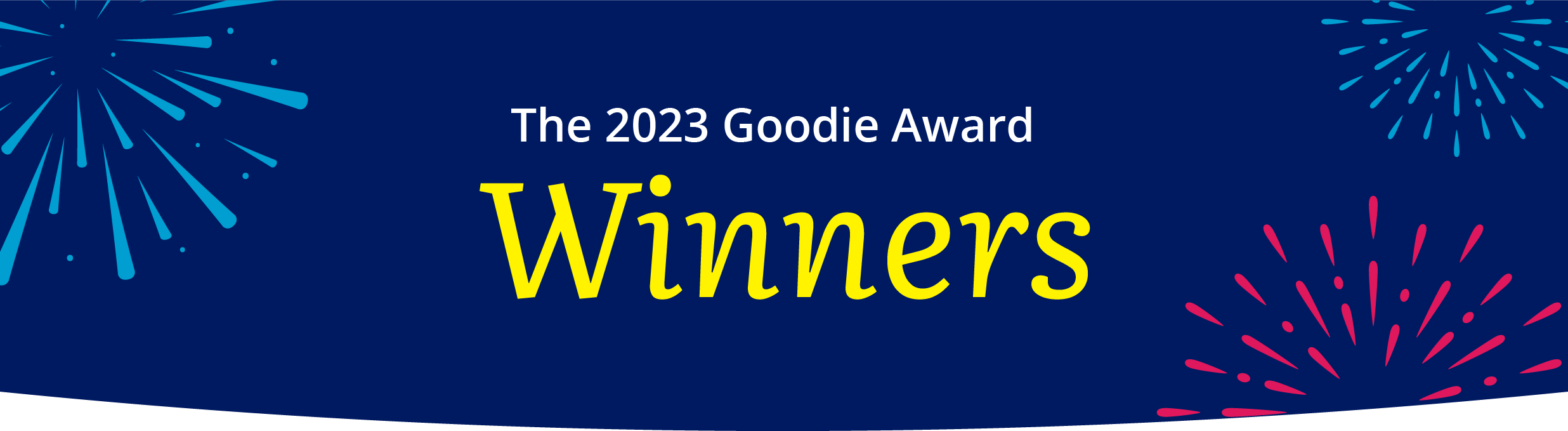 Goodie Winners Blog banner