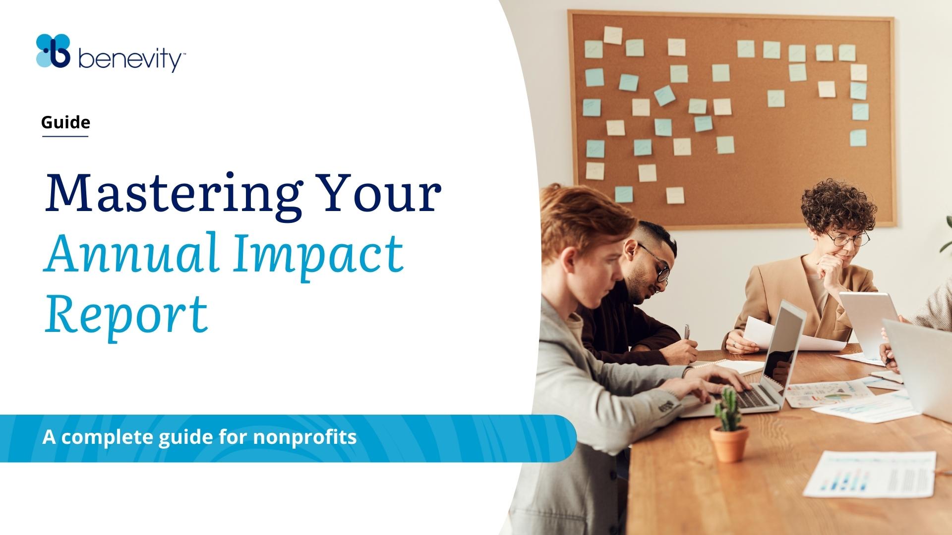 Benevity Guide Mastering your Annual Impact Report-2