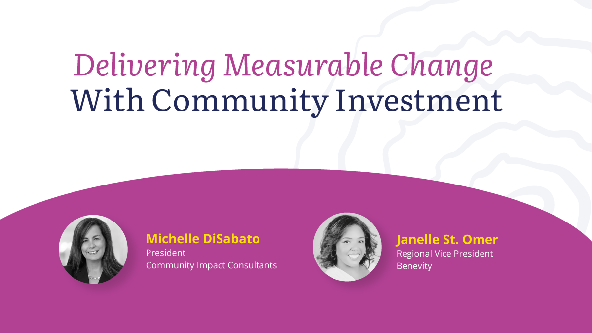 Delivering Measurable Change With Community Investment