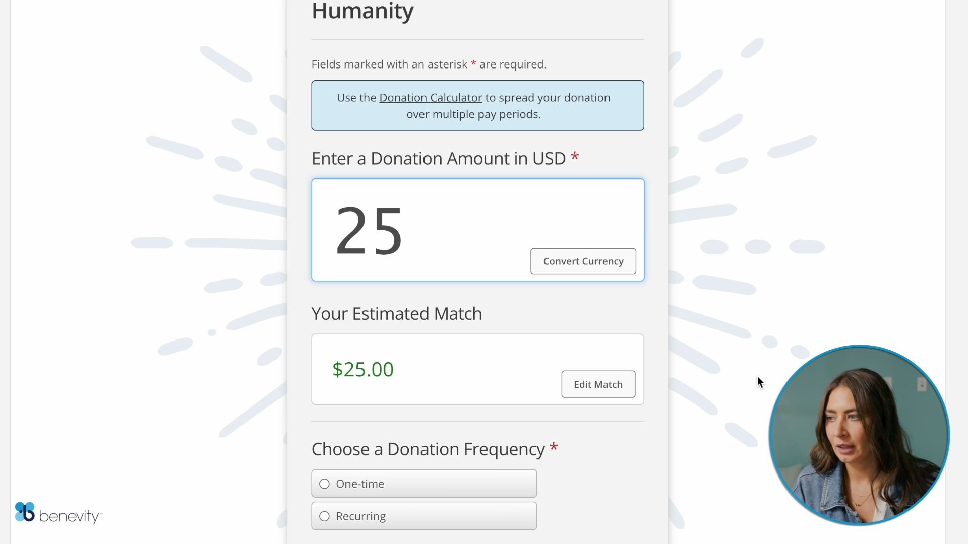 Donation-matching